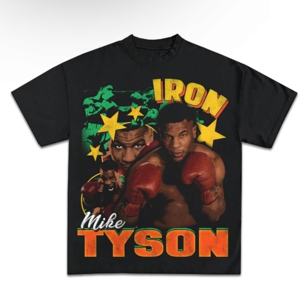 Iron Mike Tyson Boxing Legend T-Shirt | Sizes S-XL